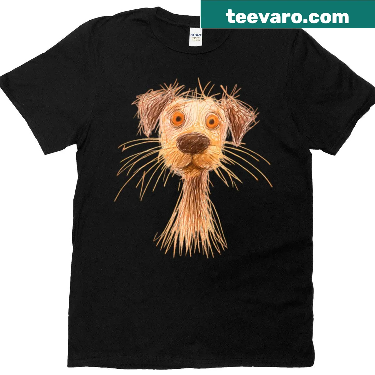 Endearing t-shirt featuring a design celebrating furry friends — on a men's t-shirt