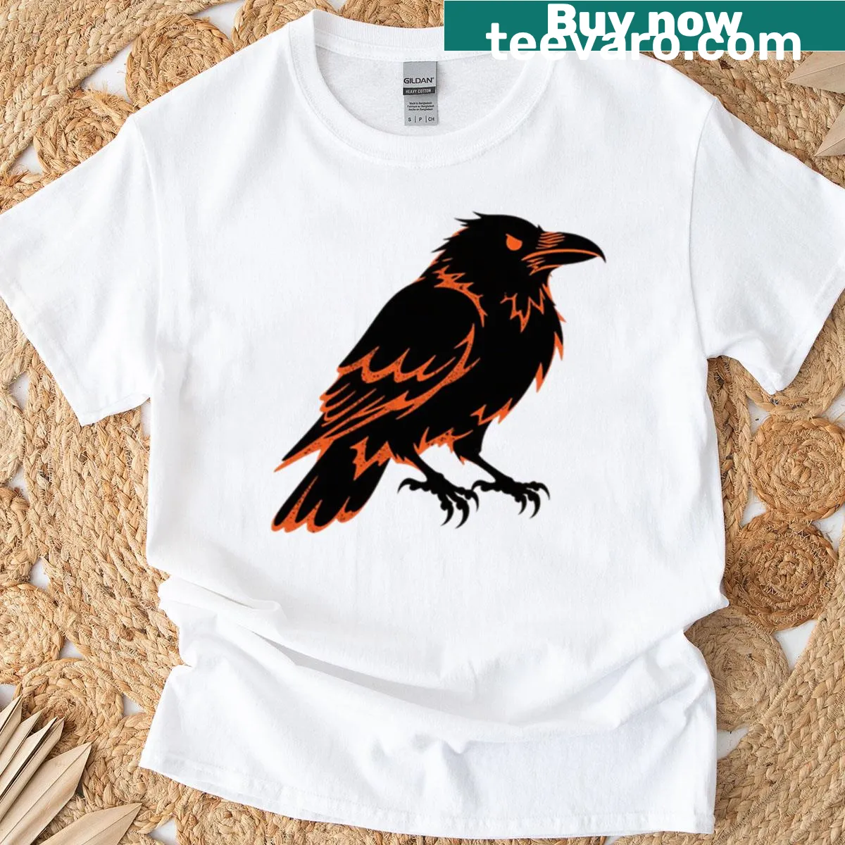 Edgy t-shirt featuring a powerful angry eagle graphic — on a men's t-shirt