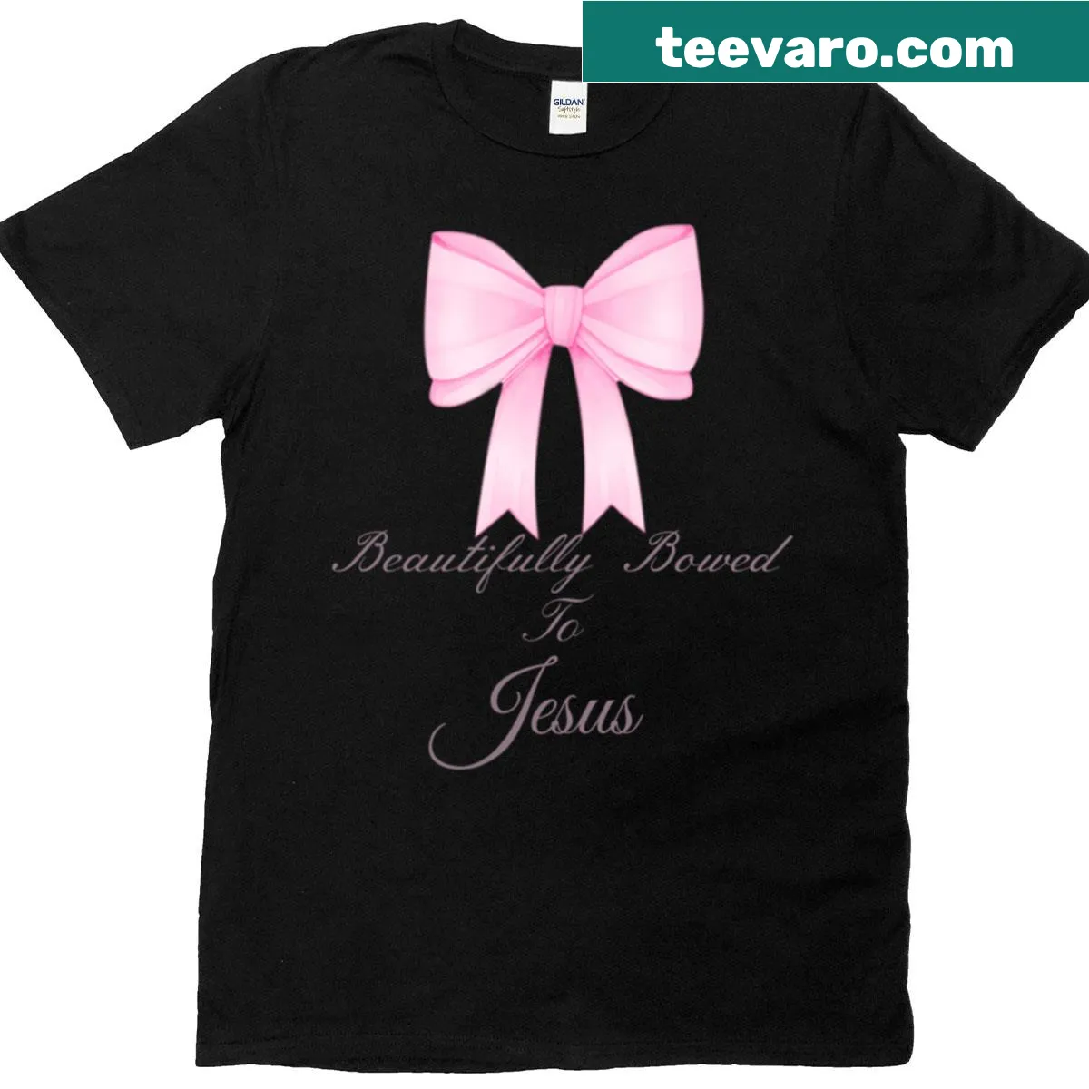 T-shirt with a heartfelt message of devotion to Jesus. — on a men's t-shirt
