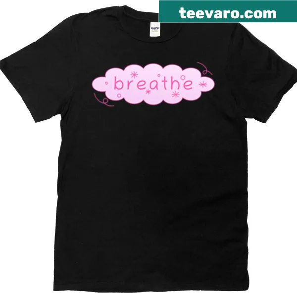 T-shirt with a calming bubble cloud design for mindfulness.