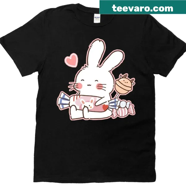 Cute bunny graphic t-shirt for kids