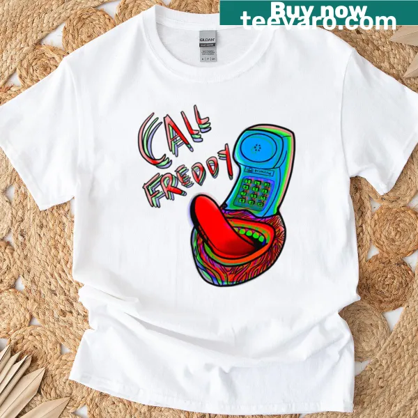 Freddy Krueger graphic t-shirt for horror film fans