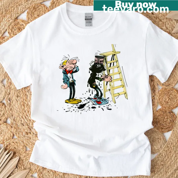 Vintage cartoon birthday shirt for kids with funny movie characters
