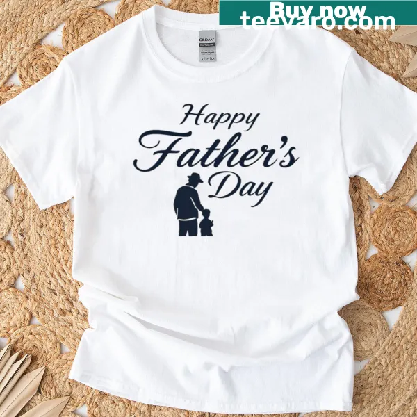 Sentimental Father's Day t-shirt with heartfelt message
