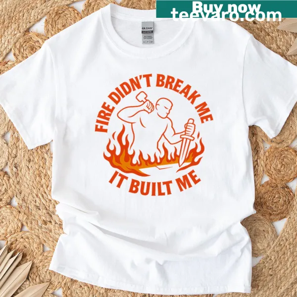 Motivational Blacksmith T-shirt with an empowering phrase