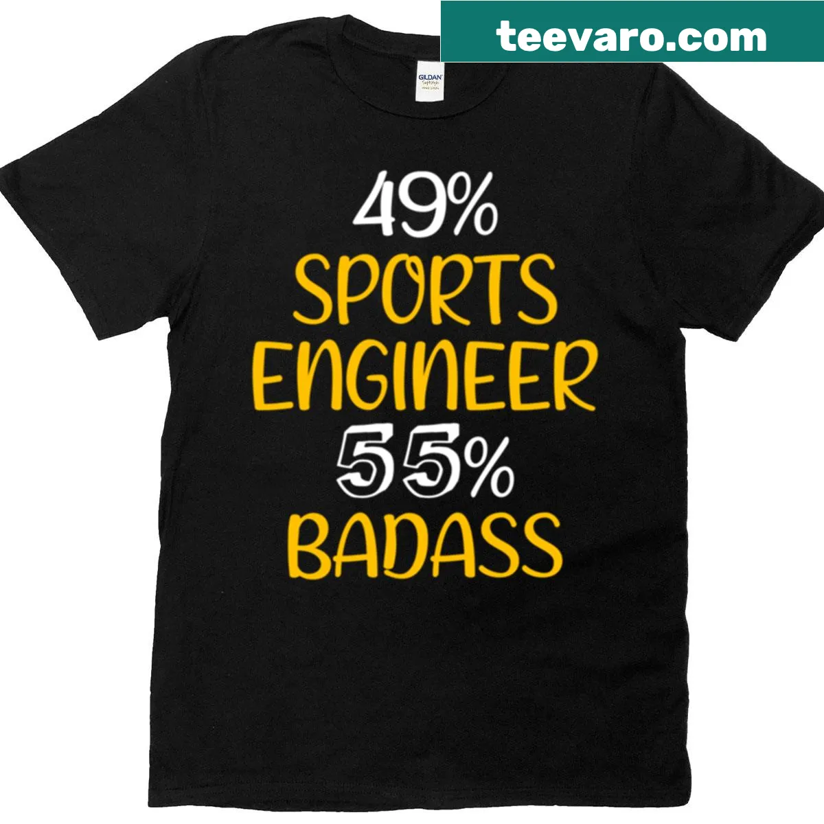 Graphic celebrating sports engineering on T-shirt — on a men's t-shirt