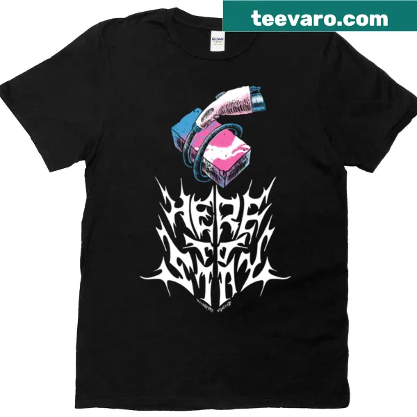 Simple t-shirt with the phrase 'Here To Stay'