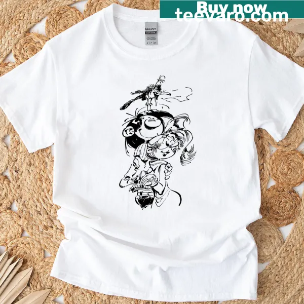 Vintage cartoon birthday t-shirt for kids with funny movie graphics
