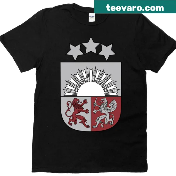 Latvia National Ice Hockey Team t-shirt with logo