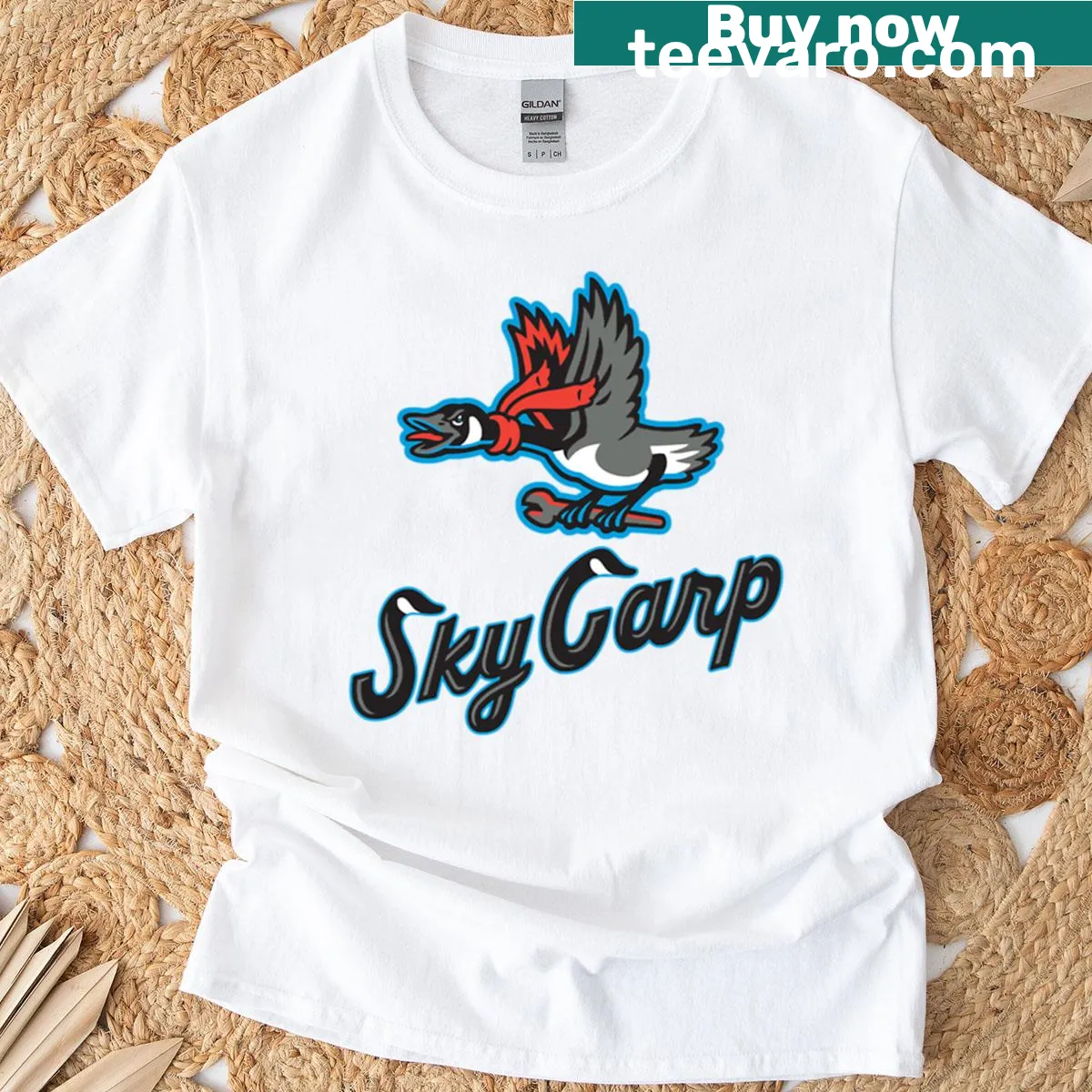 Baseball-themed T-shirt with playful text — on a men's t-shirt