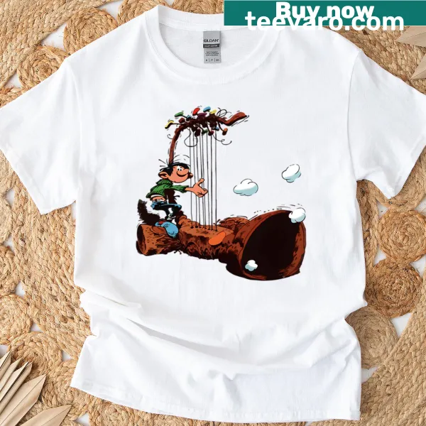 Vintage-style birthday T-shirt featuring a humorous cartoon movie design for kids.