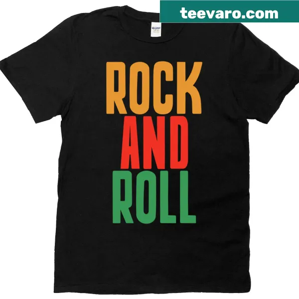 Bold typography Rock N Roll 1 t-shirt design