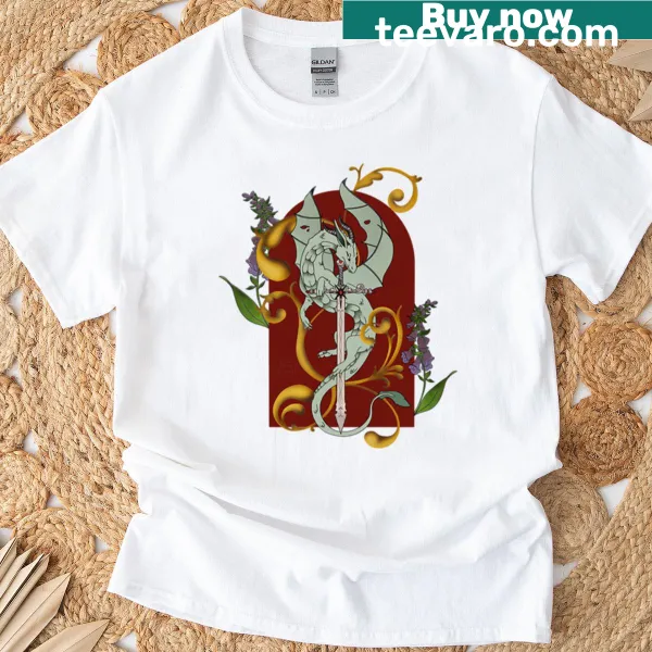 Sacred Horde t-shirt featuring a fierce fantasy illustration