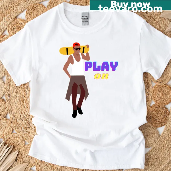 T-shirt featuring the phrase 'Skateboard For You' in bold text.