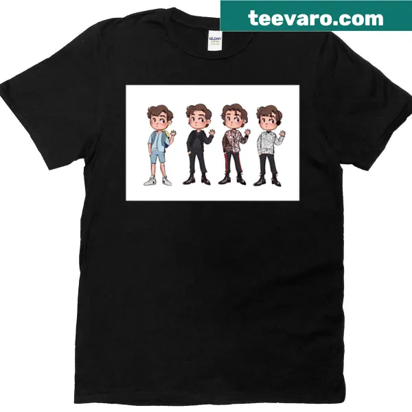 T-shirt featuring Timothee Chalamet inspired outfits.