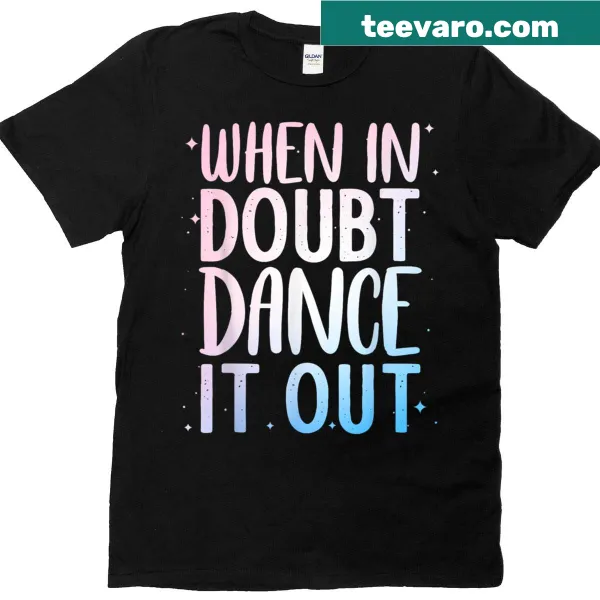 Inspirational dance-themed design t-shirt for dancers