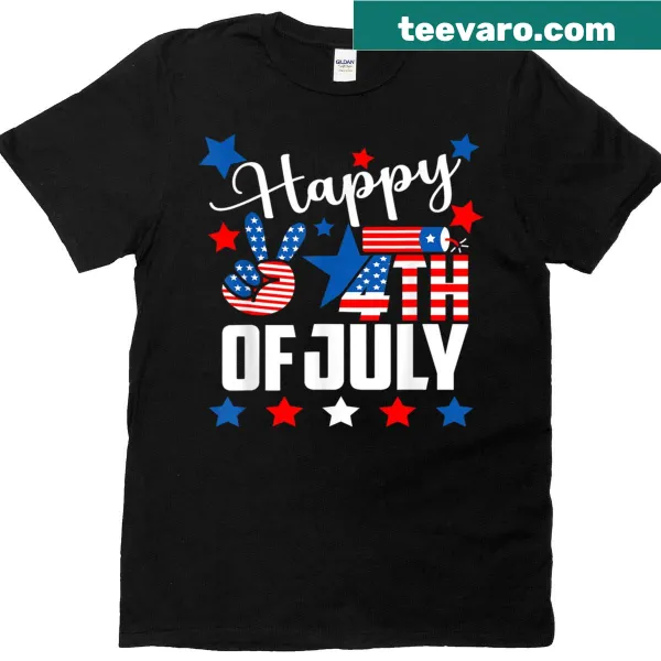 Illustrative American flag design celebrating Independence Day.
