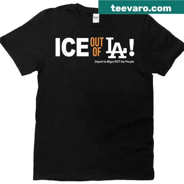 Playful t-shirt referencing Los Angeles culture
