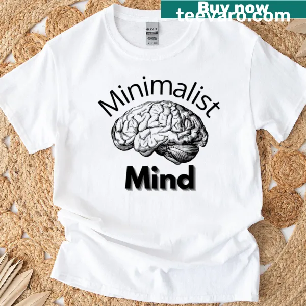 Minimalist design featuring abstract typography on an oversized t-shirt