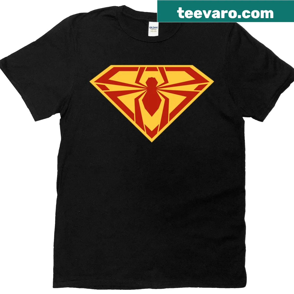 Oversized vintage typography t-shirt — on a men's t-shirt