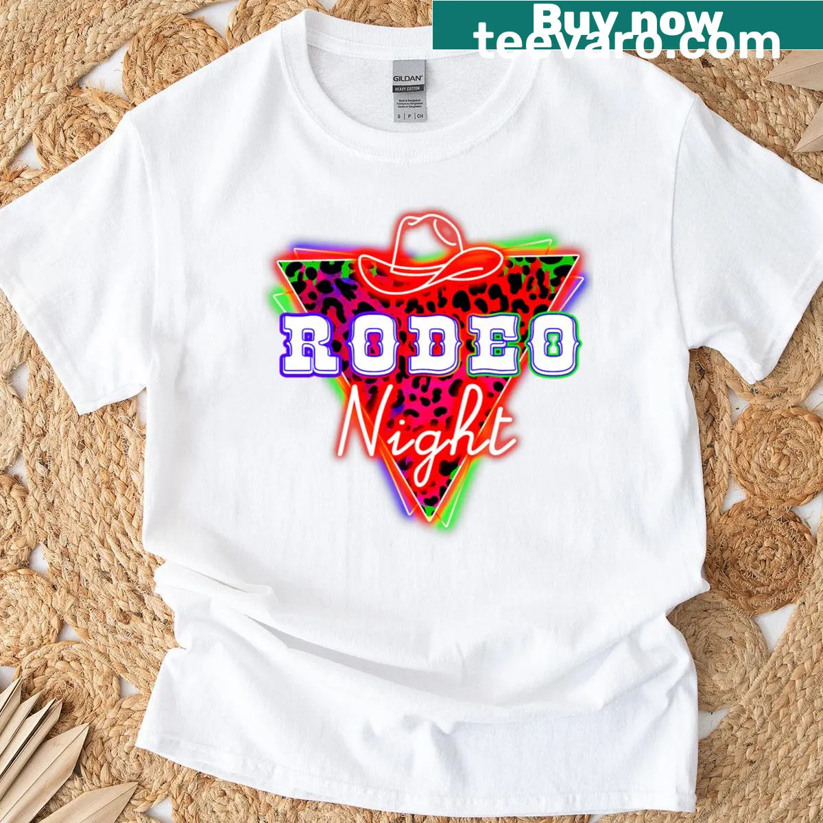 80s cowgirl aesthetic premium T-shirt for women — on a men's t-shirt