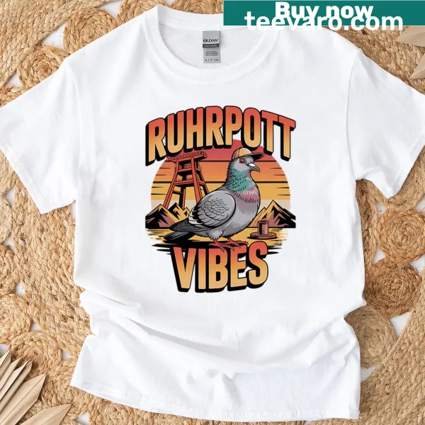 Vintage-style T-shirt celebrating Ruhrpott culture