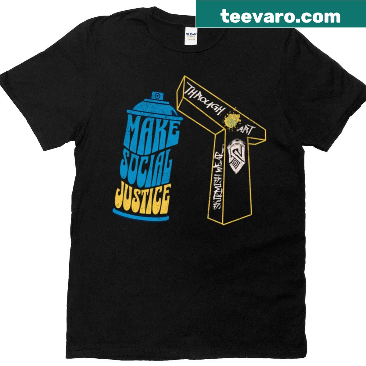 Graffiti-style T-shirt featuring Quetzalcoatl design honoring Latino culture — on a men's t-shirt