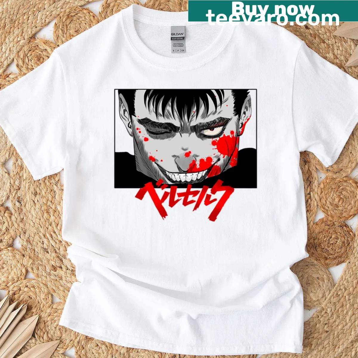 Abstract scribble typography design on a T-shirt — on a men's t-shirt