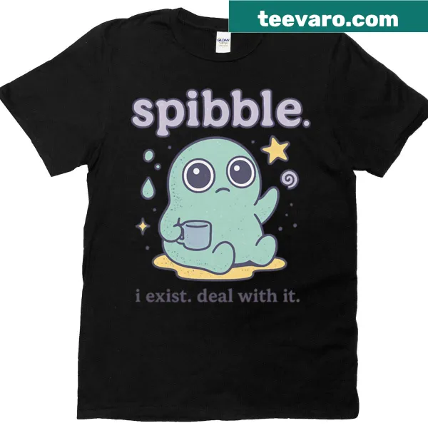 Quirky alien aesthetic T-shirt with 'I Exist Deal With It' message
