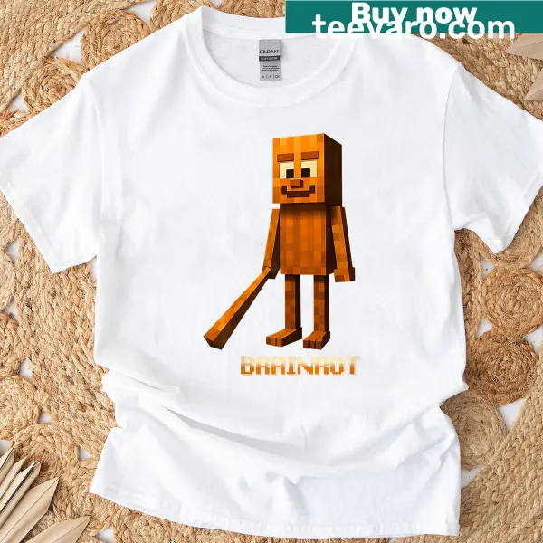 Funny T-shirt with the slogan 'Tung-tung-sahur' for Gen Z
