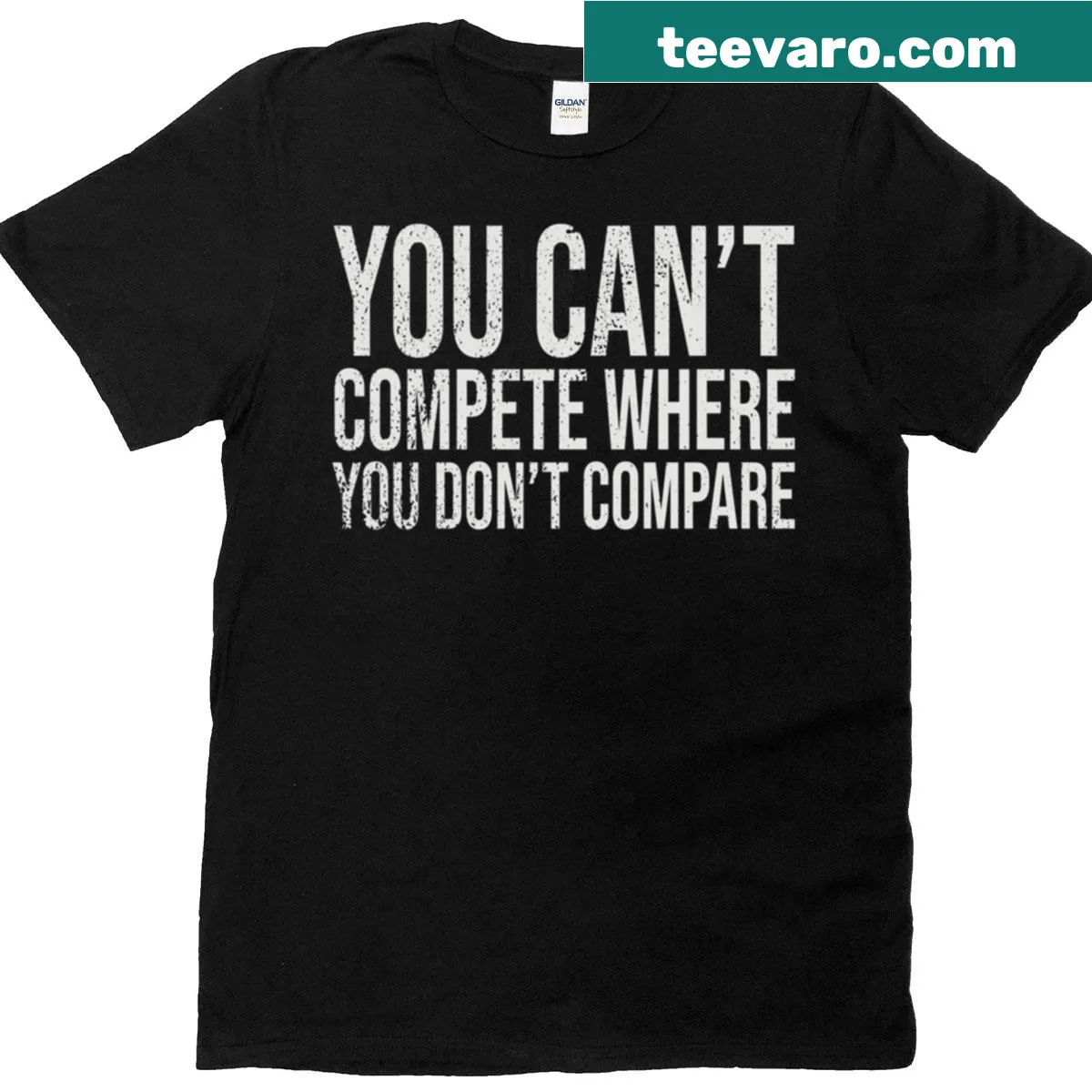 Sassy typography design T-shirt for confident women — on a men's t-shirt