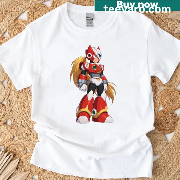Funny oversized gamer t-shirt with 'Zero' design