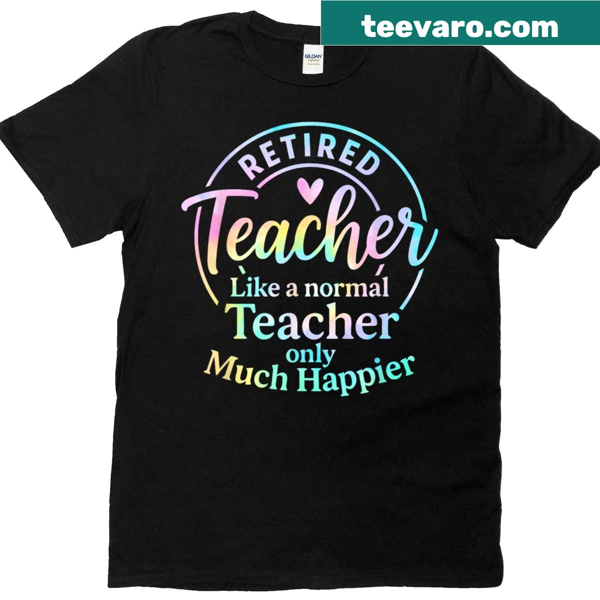 Funny retirement T-shirt for teachers with humorous graphics — on a men's t-shirt
