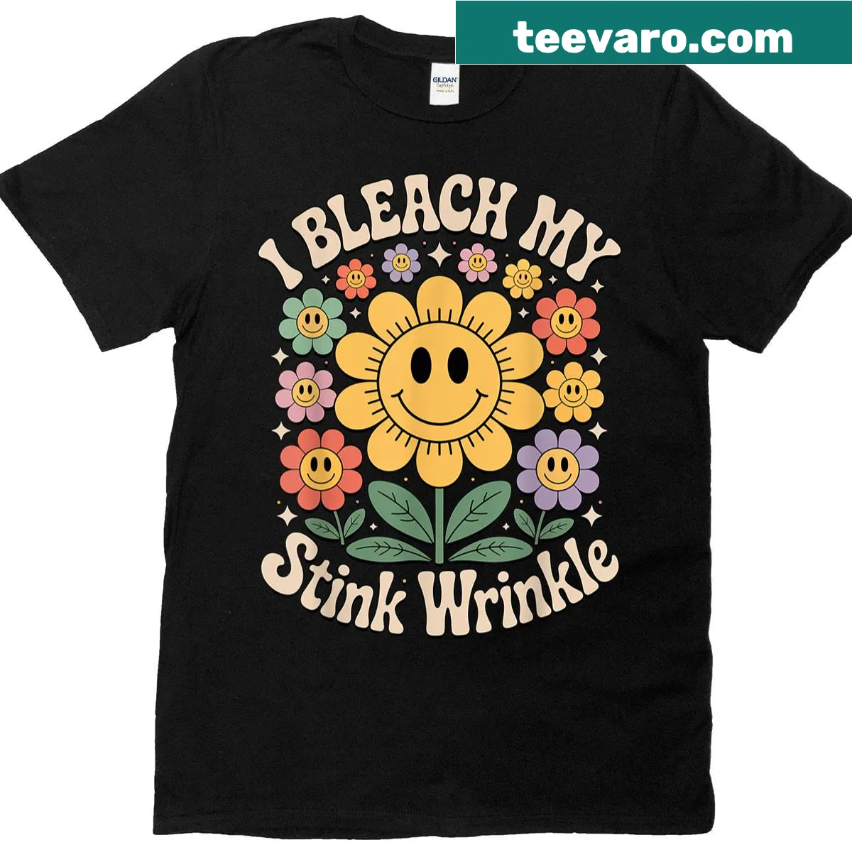 Vintage distressed T-shirt with inappropriate humor graphic — on a men's t-shirt
