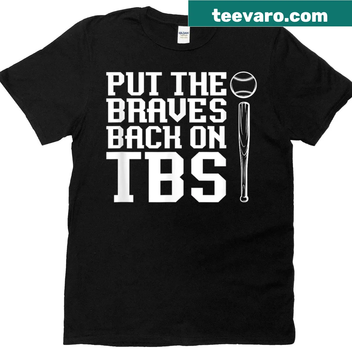 Funny baseball-themed T-shirt with a witty graphic — on a men's t-shirt