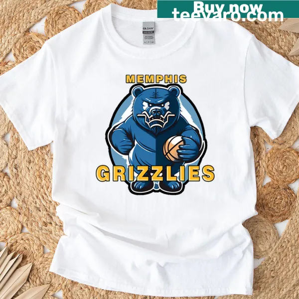 Simple silhouette of a bear on a t-shirt