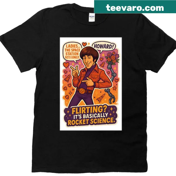 Graphic design featuring Howard Wolowitz from The Big Bang Theory