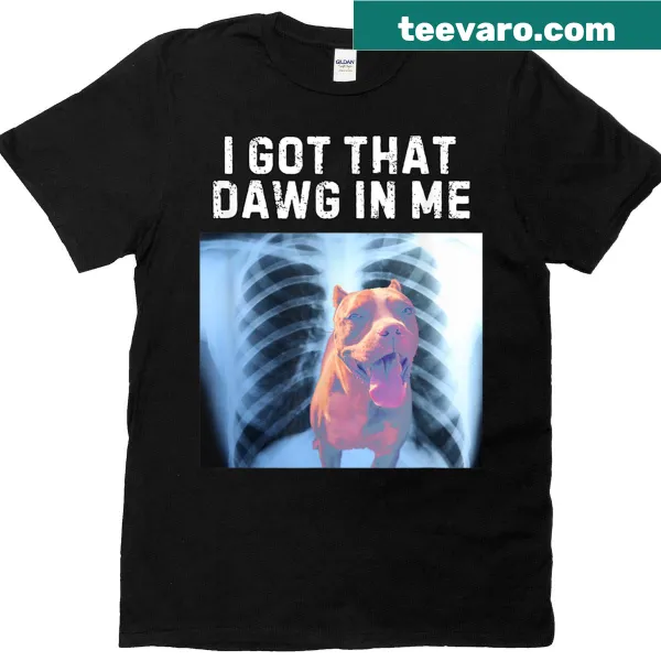 Funny pitbull meme t-shirt with dog graphic
