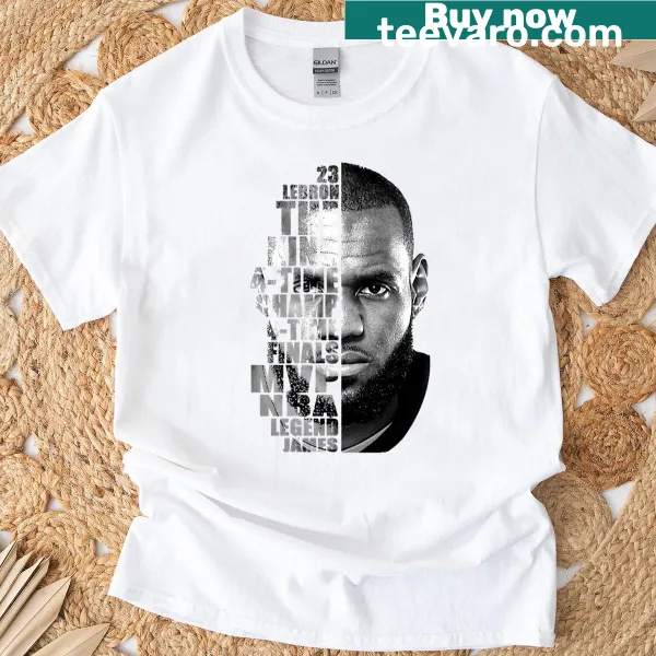 Bold design celebrating LeBron James' legacy