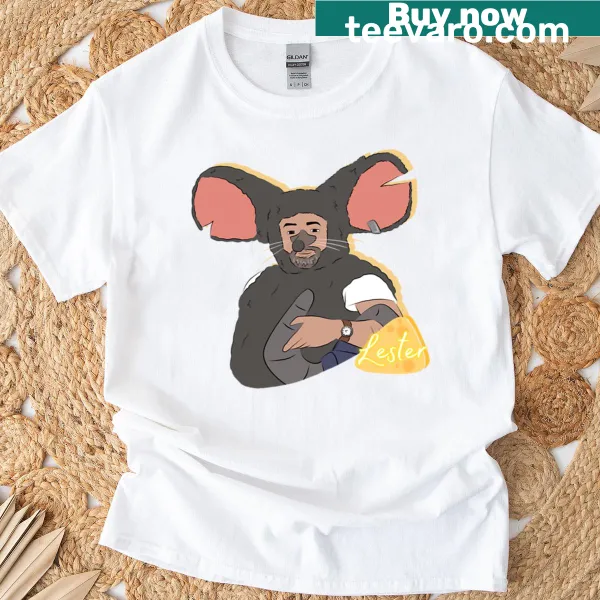 Humorous t-shirt that says 'Lester Lab Rat' for students