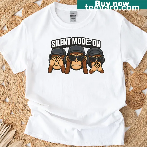 Playful monkey graphic on a fun T-shirt