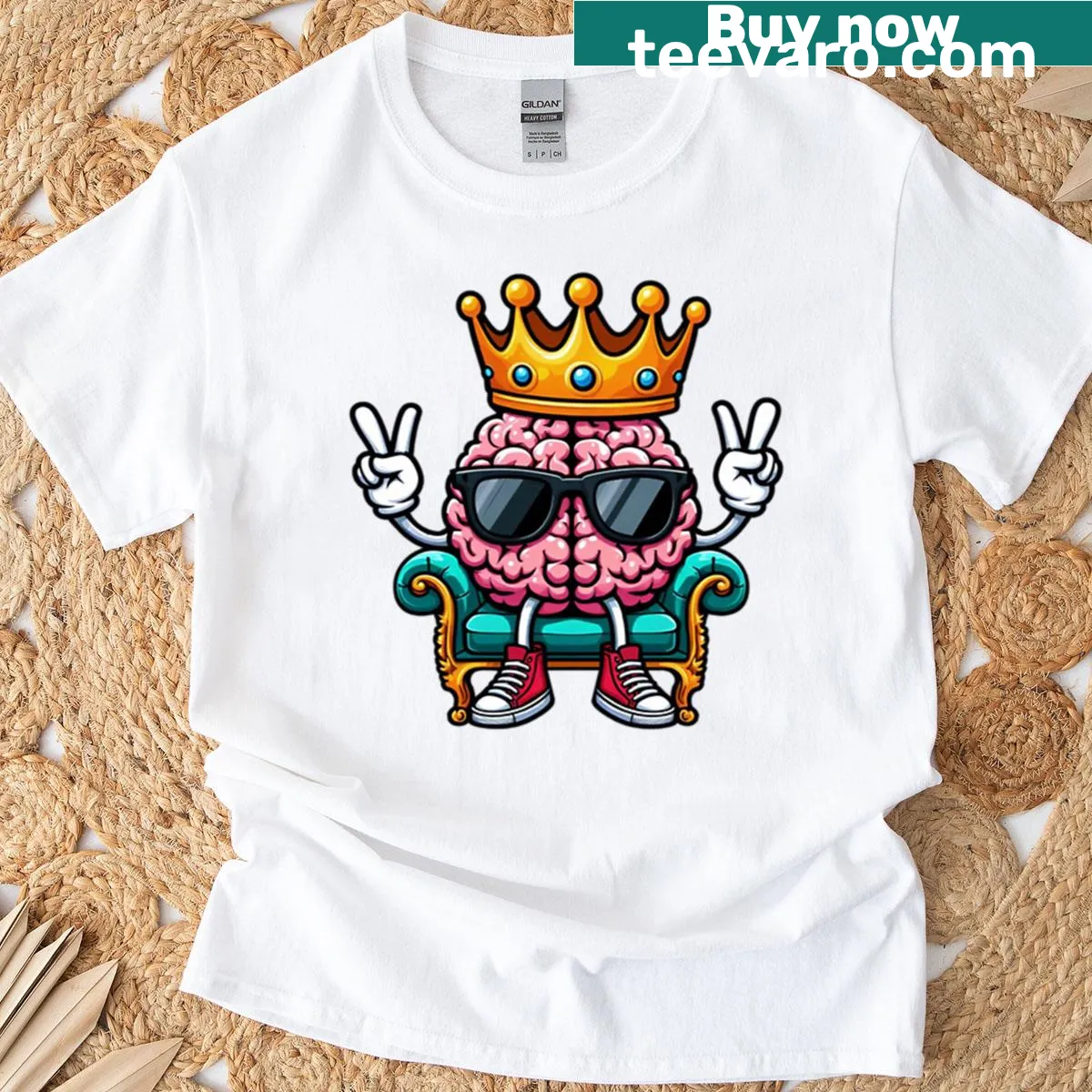 Typography design with 'My Brain My Rules' slogan on T-shirt — on a men's t-shirt
