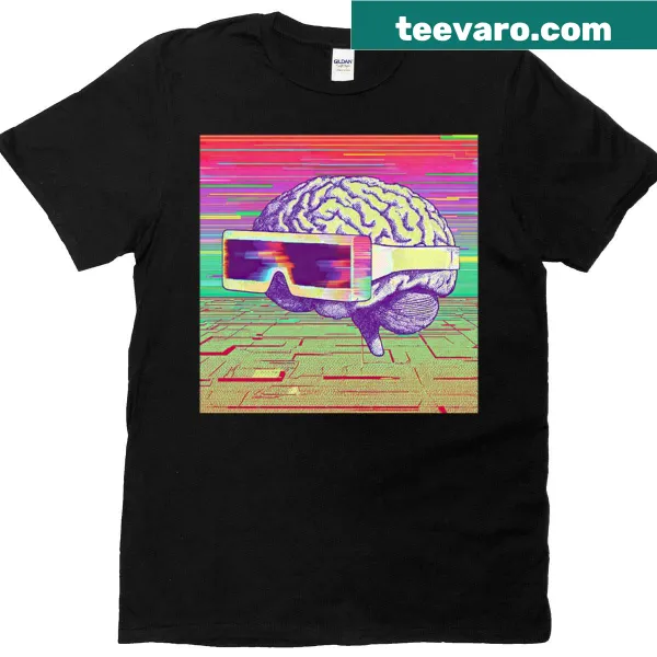 Intricate pixel art design inspired by cybersecurity on a T-shirt