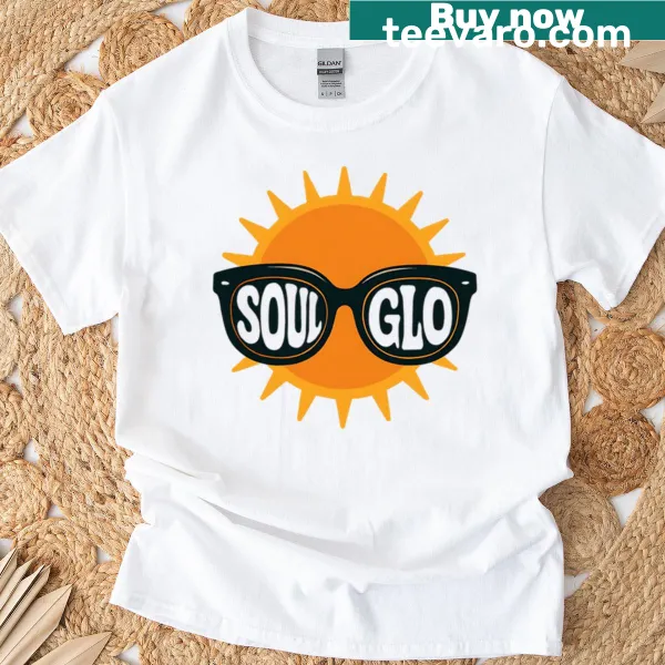 Nostalgic Soul Glo t-shirt with whimsical design