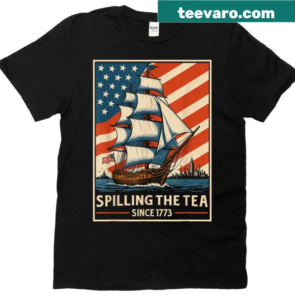Funny Fourth of July T-shirt with historical reference