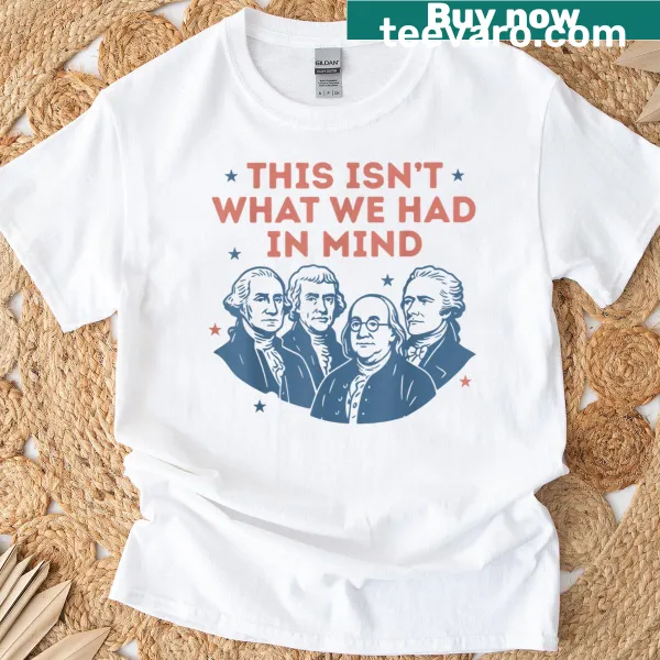 Funny liberal themed 4th of July t-shirt with a humorous slogan