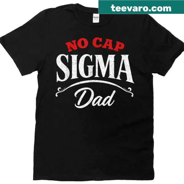Vintage distressed t-shirt with funny 'Best Dad No Cap' text