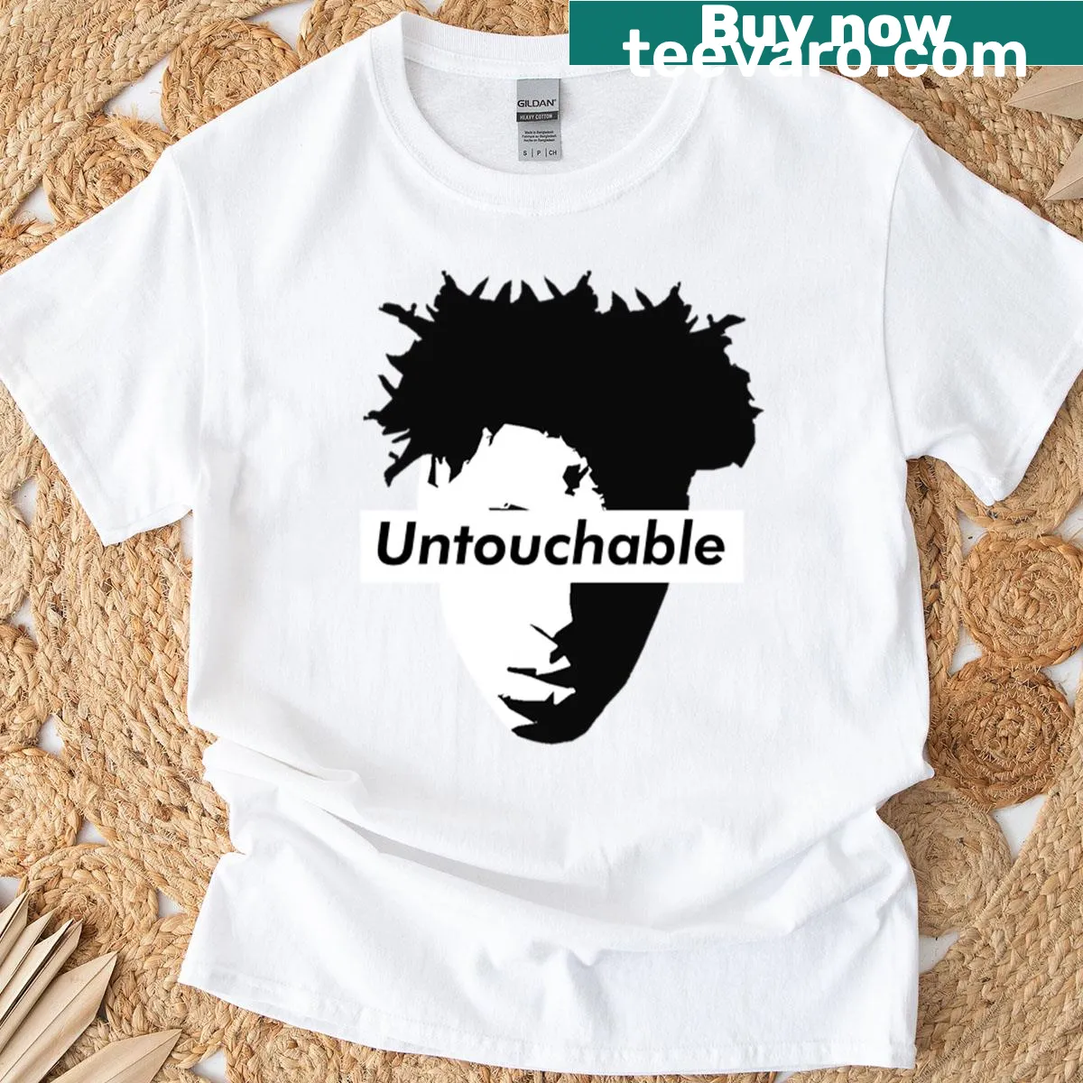 Bold T-shirt honoring Youngboy Never Broke Again. — on a men's t-shirt