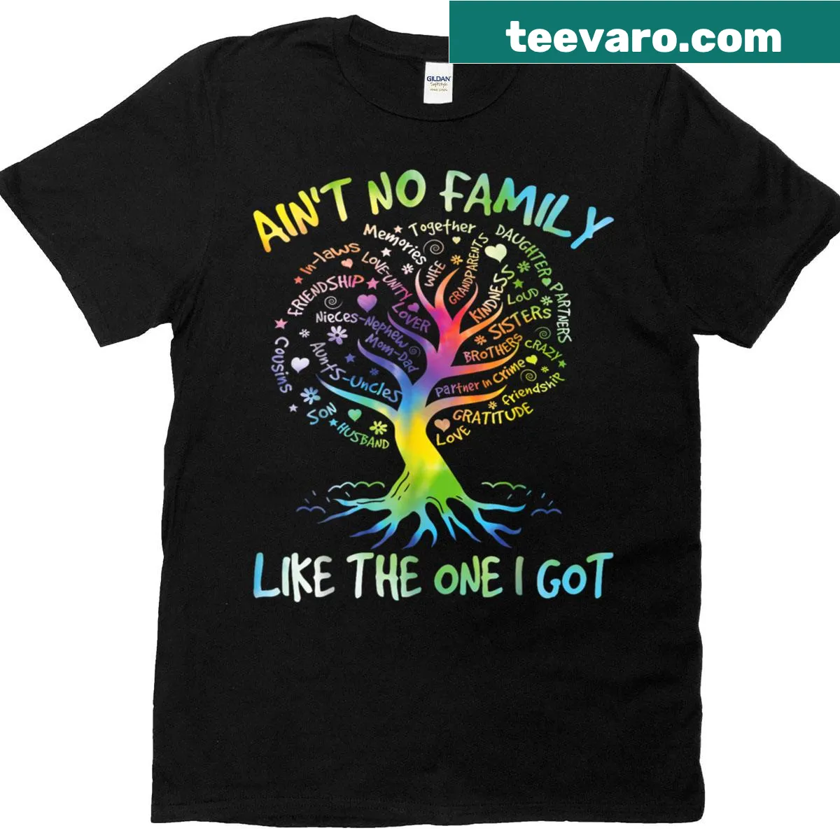 Sentimental matching t-shirt for family reunions — on a men's t-shirt