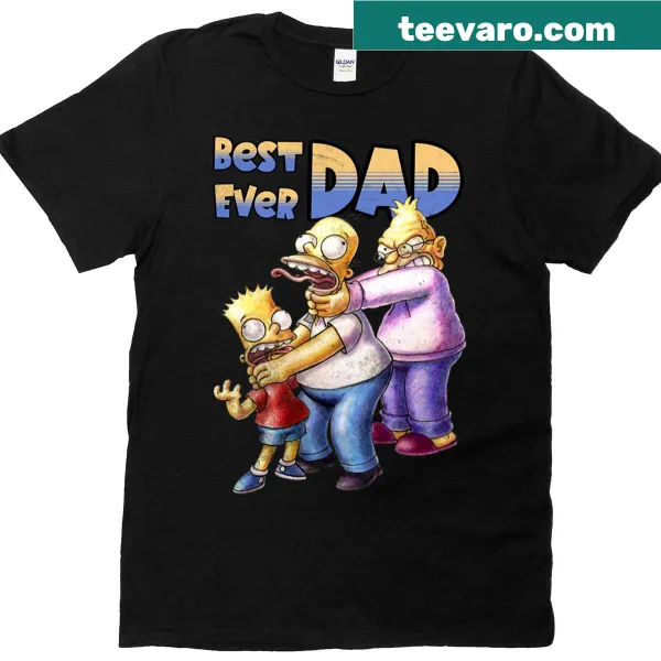 Oversized t-shirt with the text Best Dad Ever